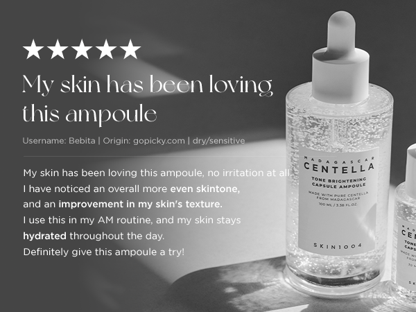 SKIN1004 Madagascar Centella Tone Brightening Capsule Ampoule