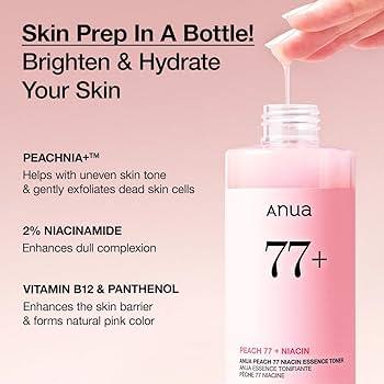 Anua Peach 77% Niacin Essence Toner