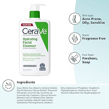 CeraVe Hydrating Cleanser