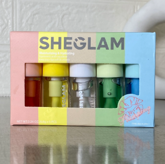 SHEGLAM Jelly Wow Lip Oil 5 in 1 pack
